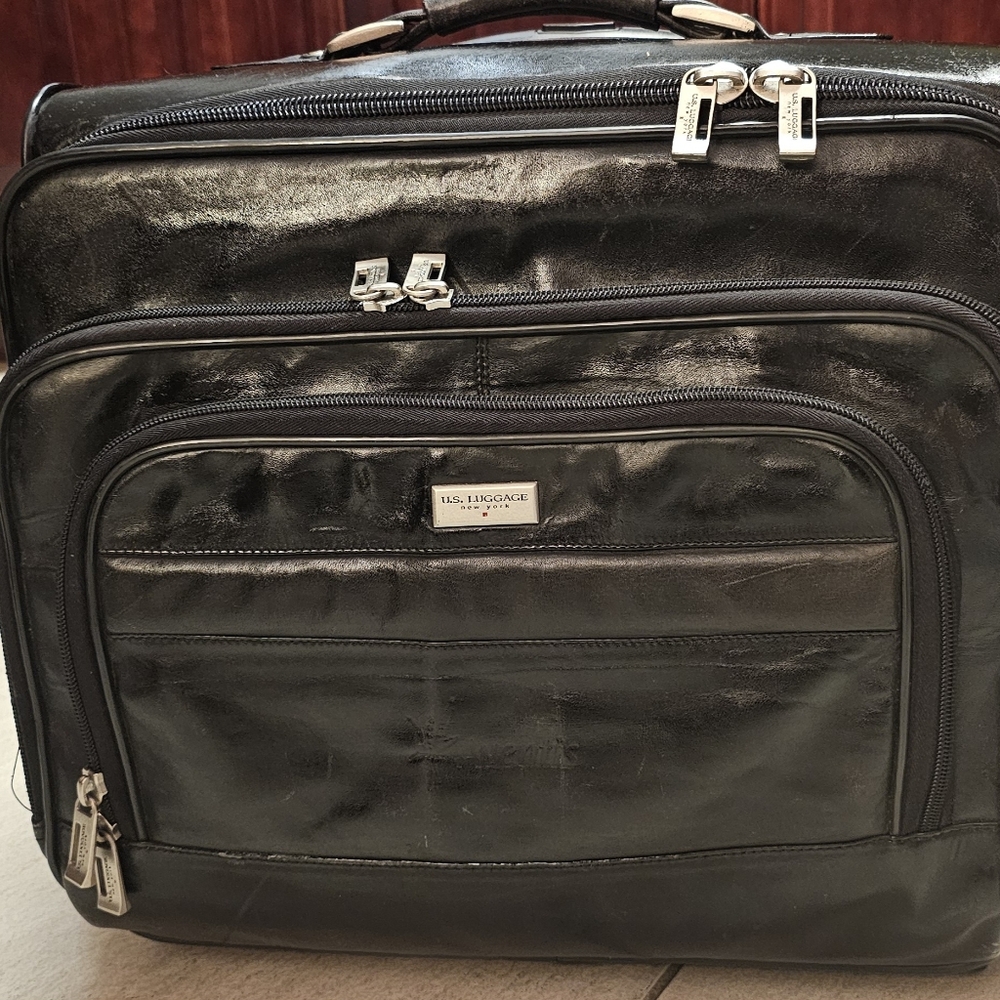 Black Leather Briefcase